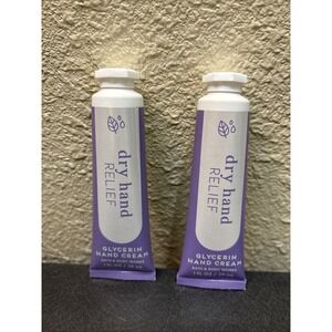 2~Bath & Body Works‎ Dry Hand Relief Hand Cream 1 oz